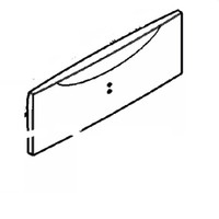 Liebherr 9791428 Schubladenblende Abdeckung Blende Unten KüHlschrank Original