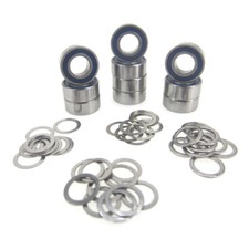 TRB RC 5x10x4mm Ball Bearings Rubber Seals M5x7 Shim Pack