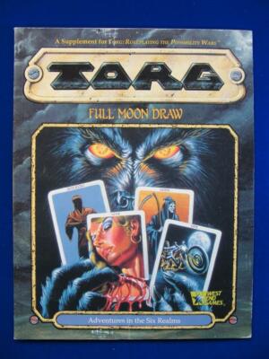 Torg RPG - Full Moon Draw - West End Games - VG