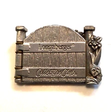 Longaberger Collectors Club Cottage Gate Tie-On Lapel Pin