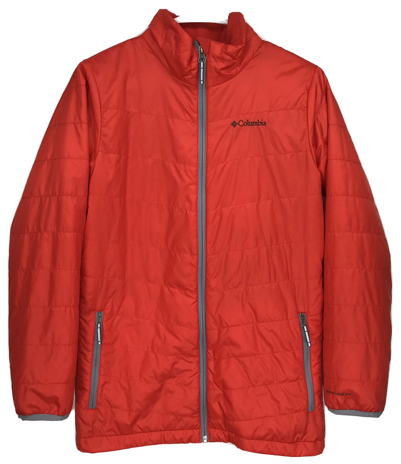 Red Columbia Omni-Heat Puffer Jacket 