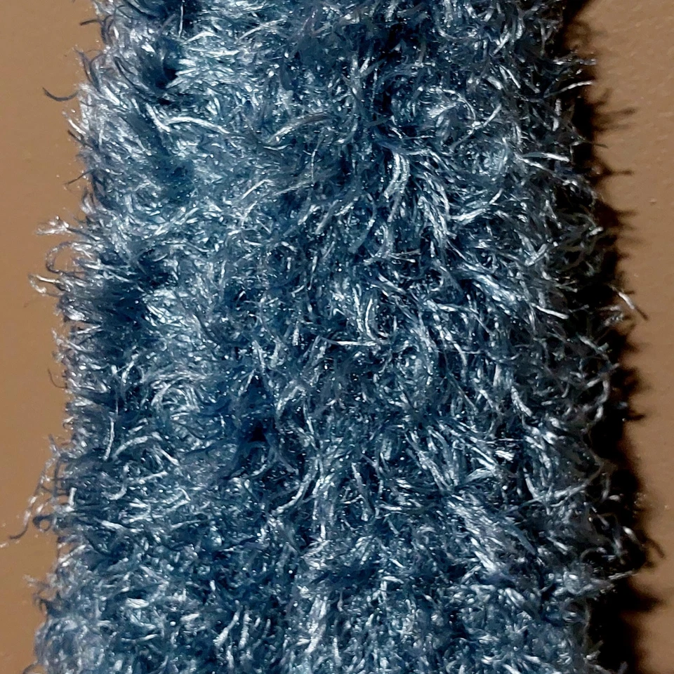 Tiff N Tam 魔术围巾,蓬松蓝色,多种穿着款式,均码适合所有 — 第 2/4 张图片