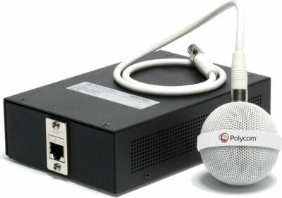NEW Poly Polycom HDX Primary Ceiling Microphone Array KIT White 2200-23809-002