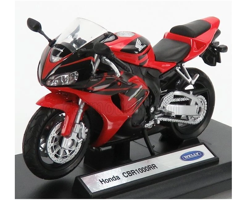 HONDA CBR 1000RR - black / red - WELLY 1:18 - Bild 2 von 4
