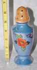 Noritaki Hand Painted Blue Lusterware Sugar Shaker with Floral Design — photo 9