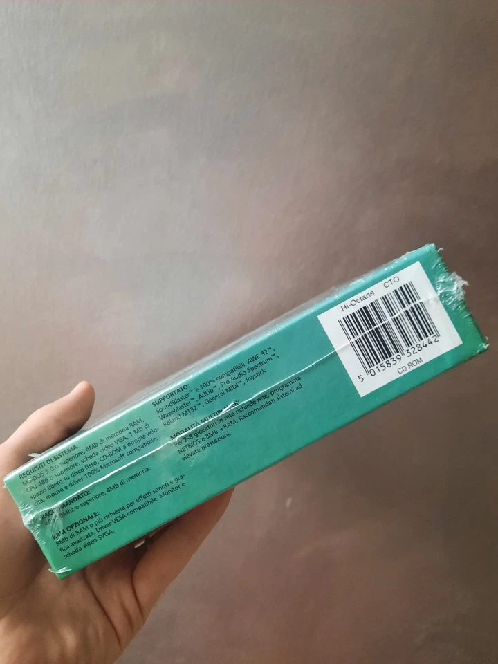 HI-OCTANE BULLFROG CTO CORSE AUTOMOBILISTICHE PC Box Cartonato Sealed Retrogame - Immagine 3 di 4