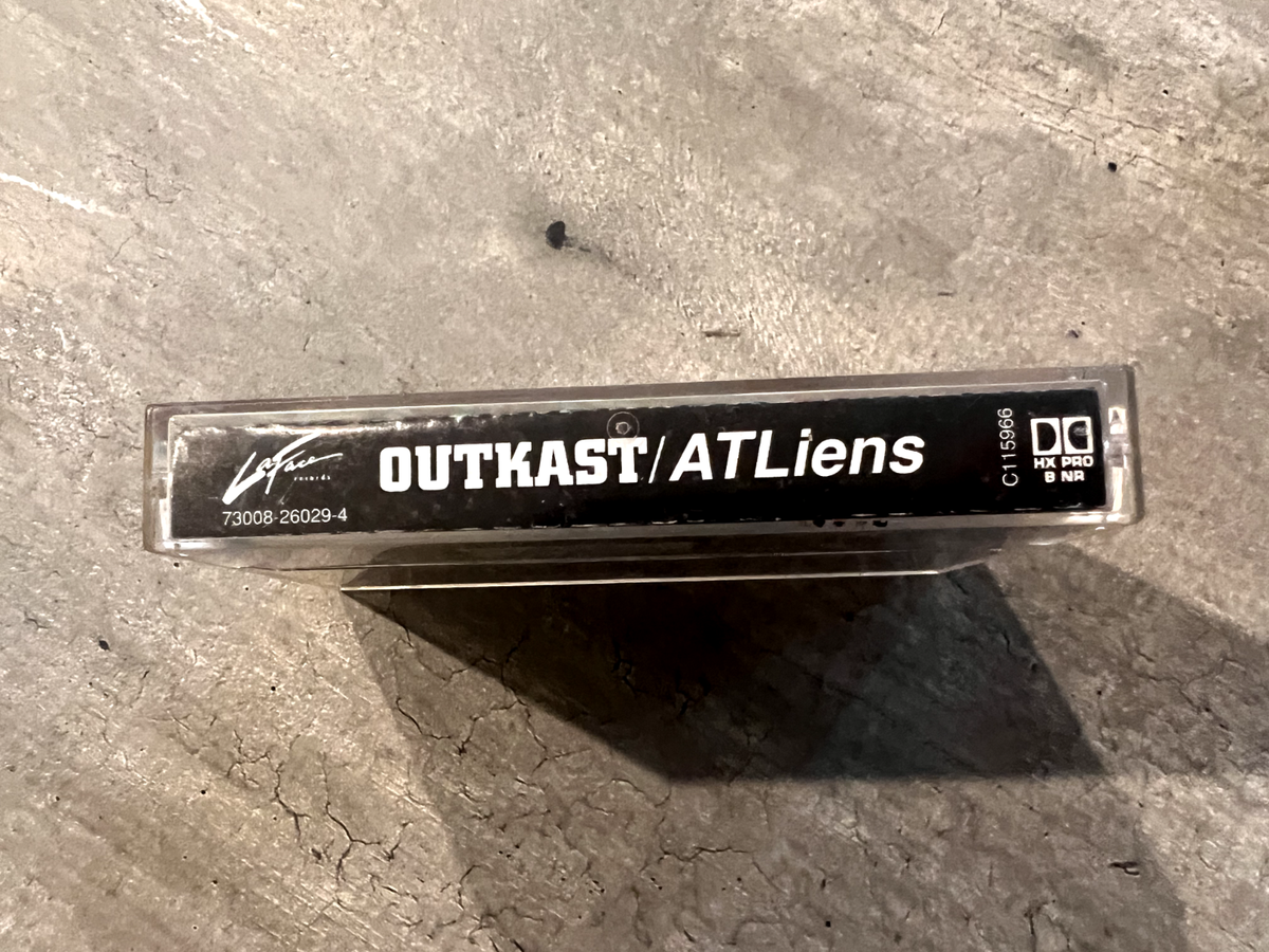 Outkast ATLiens Cassette Tape Rap Hip Hop Explicit Version 1996