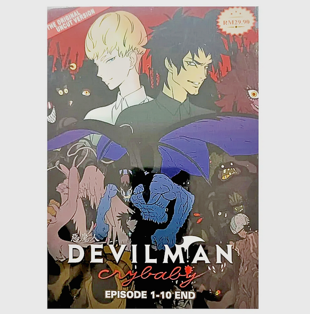 Devilman Crybaby Complete Uncut Version 1-10 End English Dub - Main Image
