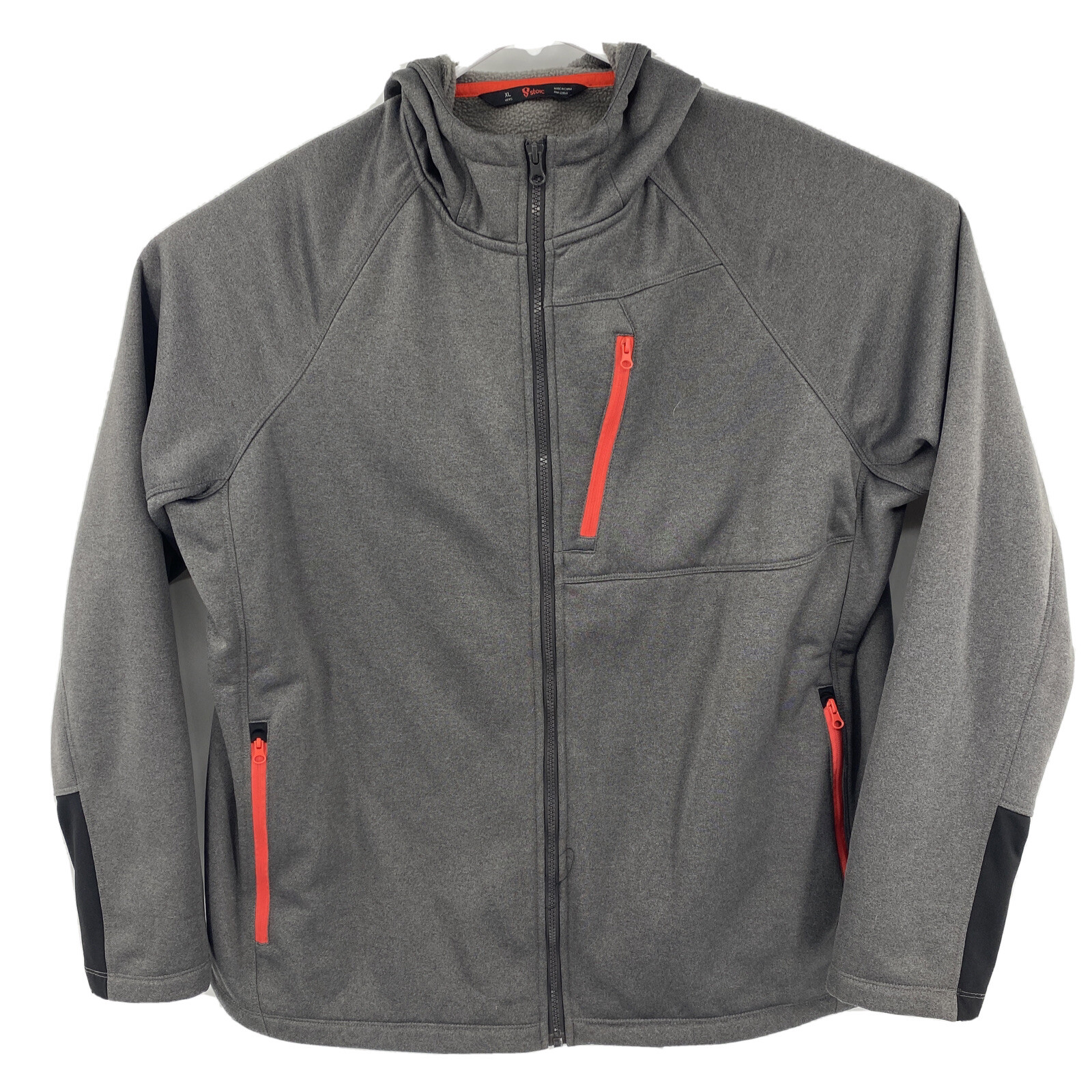 Stoic Full-Zip Hooded Performance Jacket Men's Sz… - image 1