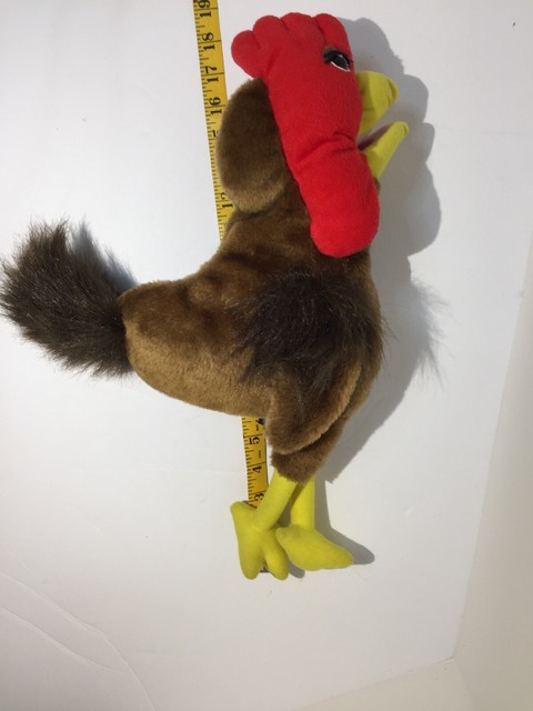 rooster hand puppet