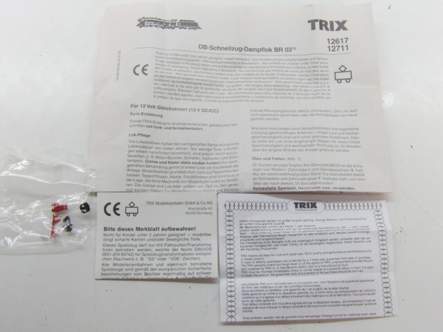 希少　MINITRIX 12003 BR03 Minitrix N 12711 Dampflok BR03 1043, DB, DC, Licht, TOP in