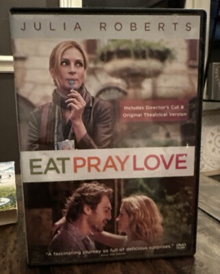 Eat Pray Love Extended Director's Cut DVD Julia Roberts Preowned