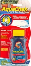 AquaChek Red Total Bromine 4-IN-1 Swimming Pool and Spa Test Strips (50 Strips)