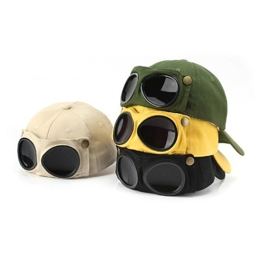 Aviator Glasses Baseball Cap Sunglasses 