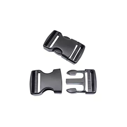 Baitoo Side Release Buckles Heavy Duty Plastic Buckle Snap Clips Clasps  Backpack Buckle Replacement for Strap