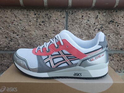 Asics gel-Lyte III OG Sportstyle Shoes White Sienna 1201A826 100 Men's Size 