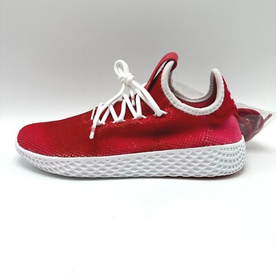 adidas gazelle silver green womens Adidas Pharrell Williams White Tennis HU Low Top Sneakers US12  THE-ECHELON