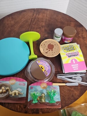 NEW BIRTHDAY DINO CAKE Hard To Find MGA Miniverse Make It Mini