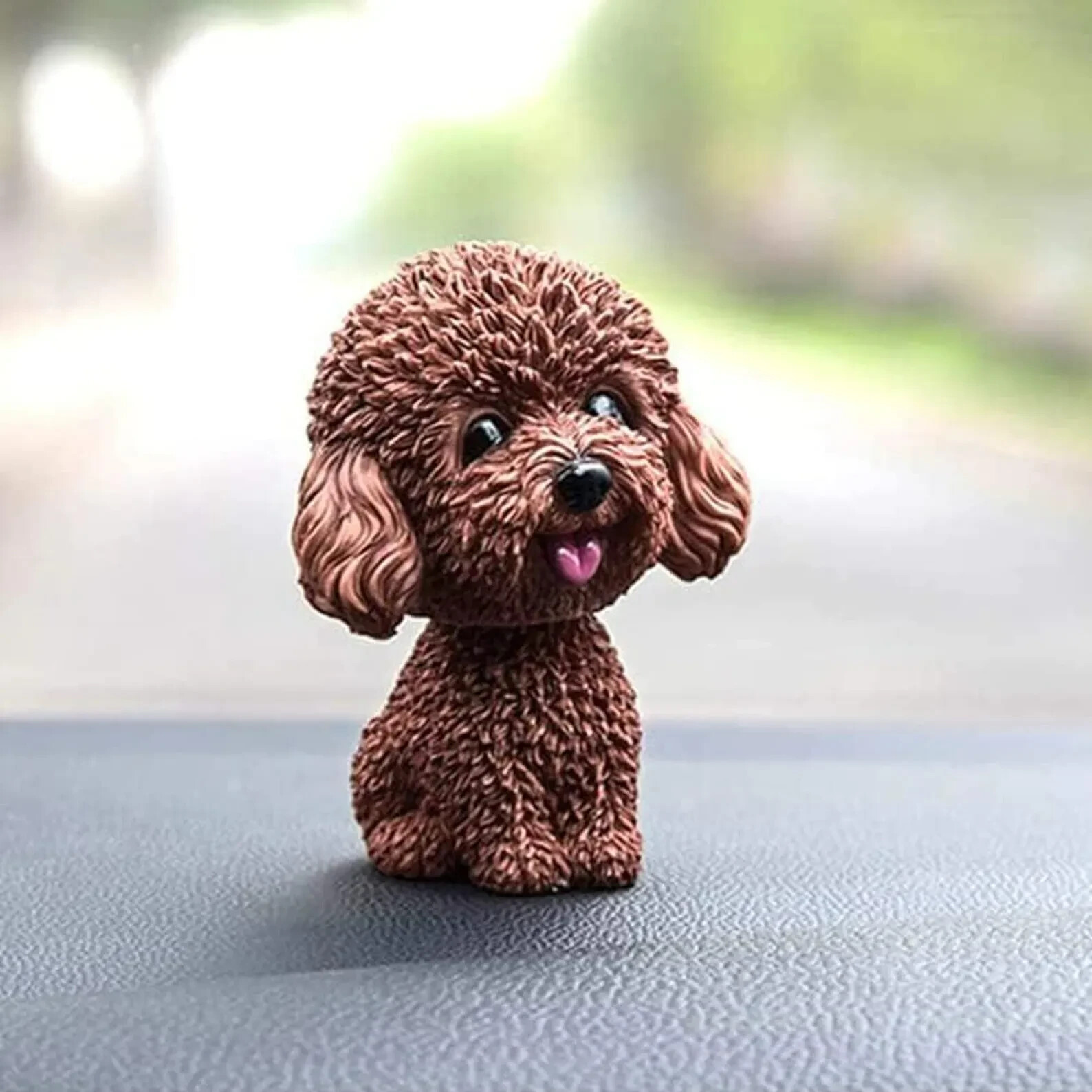 Shaking Head Dog Toy Car Furnishing Dashboard Doll Nodding Decoration Teddy Husk