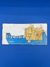 1971 Plymouth Fury Operator’s Owners Manual Book Crysler 