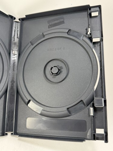 Standard Black 2 Disc DVD Replacement 14mm Case - Double Disc ZenithPac - Picture 4 of 7