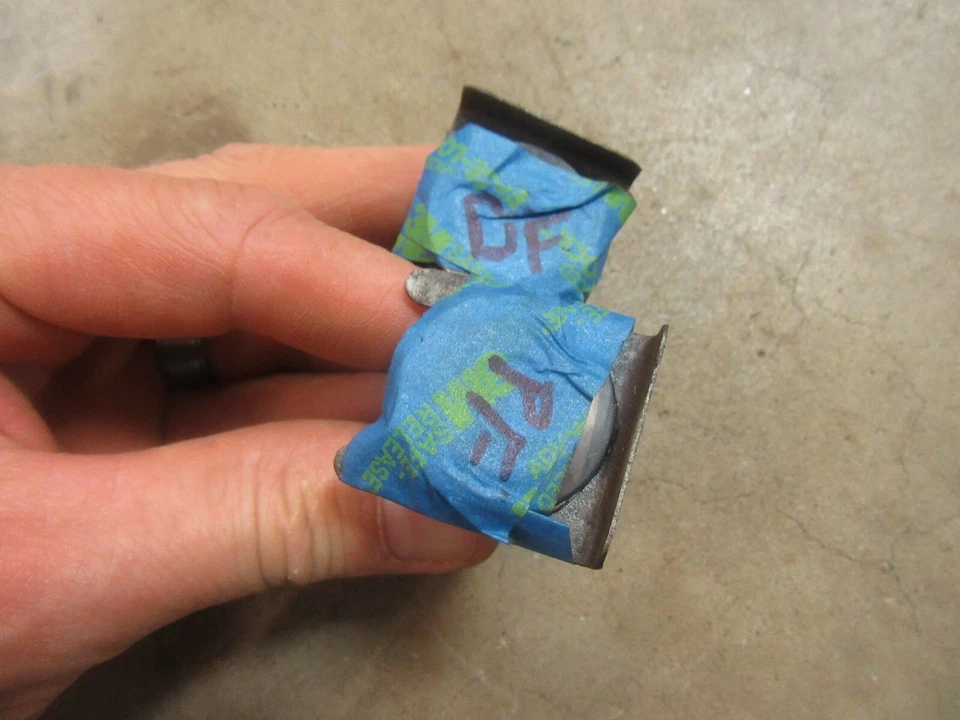 Dodge Dart 1970 cerradura de puerta exterior cilindro conjunto de piezas Mopar Swinger Hot Rod Foto 2 de 2