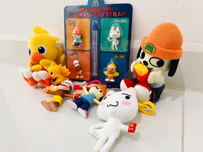 PaRappa The Rapper McDonald's Lot Chocobo Ape Escape Plush Toy
