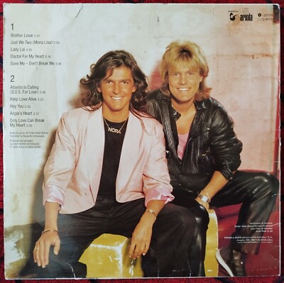 MODERN TALKING ** The 3rd Album - Ready For Romance ** 1986 LP