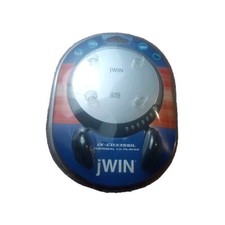 jWIN JX-CD335SIL Personal CD Player w Headphones CD-R Compatible NIB