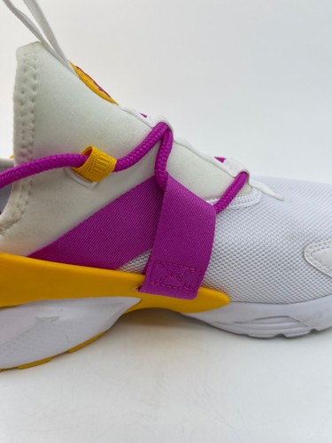 Nike Mujer Talla 10 Air Huarache City Bajo Blanco Fucsia Tenis Zapatos - Imagen 11 de 24