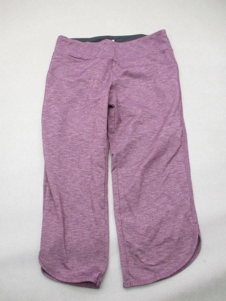 Tuff Athletics Size M Womens Purple Active Performance Training Capri Pants  T518