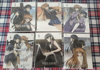 White Album2 First Edition Complete 6 Volume Set Anime Blu-Ray Japan Ver....