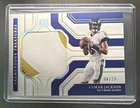 Lamar Jackson 2024 National Treasures Silver Tremendous Patch /25