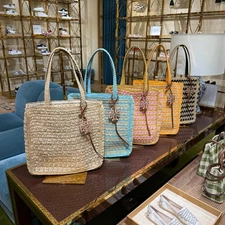 Tory Burch Straw Tote 165844