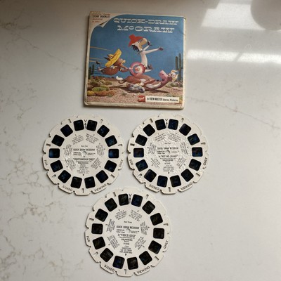 Vintage 1961 QUICK DRAW McGRAW View-Master Reels