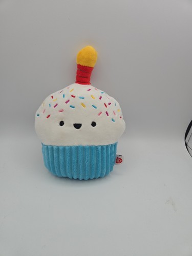 NEW AMERICAN GREETINGS BIRTHDAY CUPCAKE PLUSH GIFT CARD Light Stain On The Face