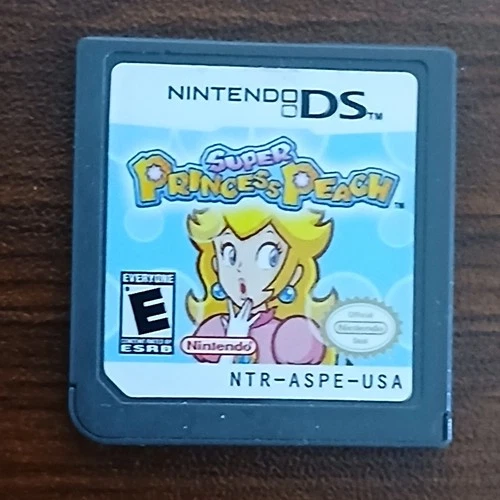 Super Princess Peach (Nintendo DS, 2006) Cart Only. Tested!