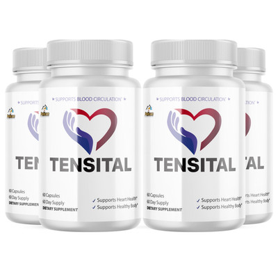TENSITAL- Blood Support- 4 Bottles- 240 Capsules