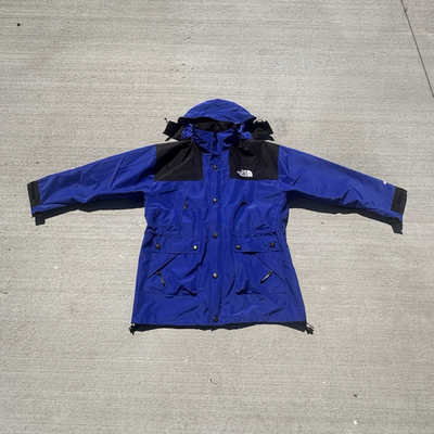 #ad The North Face Men#x27;s 90’s Hooded Colorblock Rain Coat Jacket Size XXL $140.00