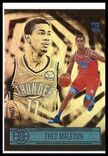 Theo Maledon 2020-21 Panini Illusions Rookie Card!!. rookie card picture
