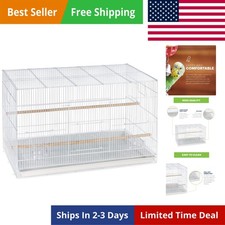 Flight Cage Metal Steel Bird Crate, Multi-Bird Home Stackable Cage for Birds,...