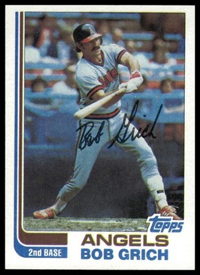 1982 Topps #284 Bob Grich NRMT+
