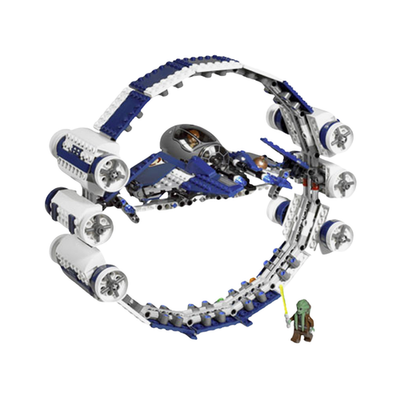 Lego 7661 Star Wars Jedi Starfighter with Hyperdrive Booster Ring