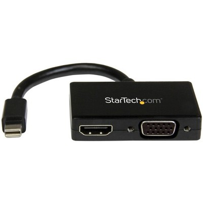Startech IT MDP2HDVGA 2-in-1 Mini DisplayPort to HDMI VGA Adapter