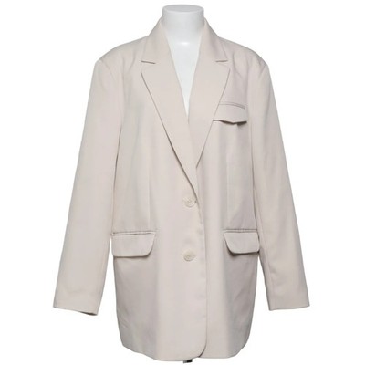 Rita Ora x Primark, Blazer, Größe: 42, Beige, Elasthan/Polyester, Einfarbig #Zmu
