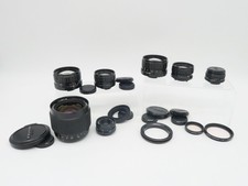 Pentax 110 confezione di 7 obiettivi 2x 18mm / 2x 24mm / 2x 50mm / 1x 20-40mm