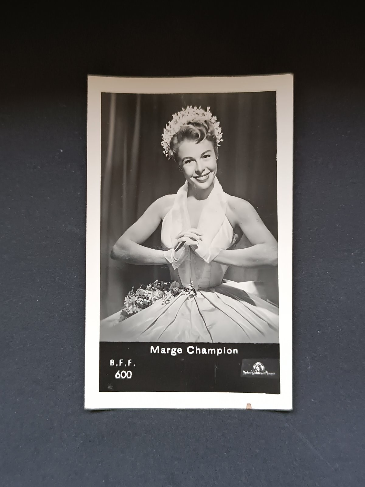 Figurina Artisti del Cinema B.F.F. anni '50/60 # 600 Marge Champion