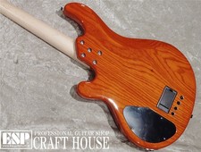 Lakland SL44-94 Deluxe / Amber Translucent / Maple FB