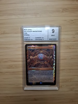 Mox Opal Kaladesh Inventions Graded  9 Mint