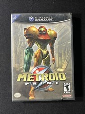 Nintendo GameCube Metroid Prime Black Label CIB Complete Manual & Inserts